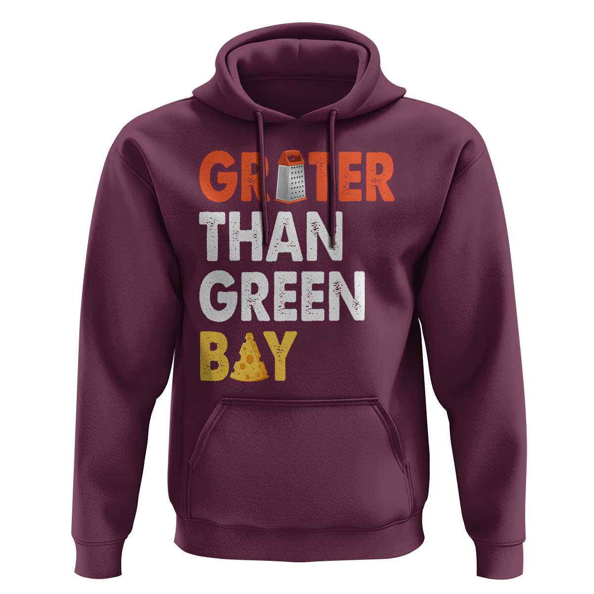 Funny Greater Than Green Bay Cheese Grate Hoodie