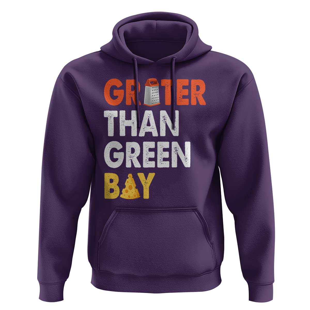 Funny Greater Than Green Bay Cheese Grate Hoodie
