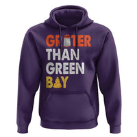 Funny Greater Than Green Bay Cheese Grate Hoodie