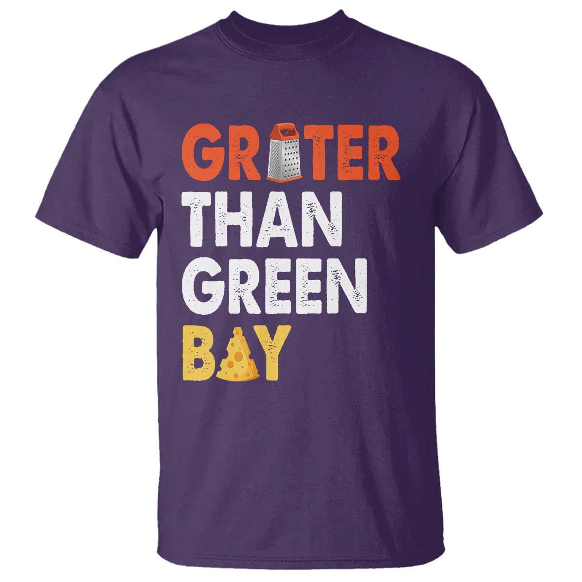Funny Greater Than Green Bay Cheese Grate T Shirt