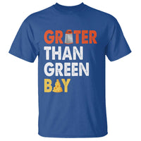 Funny Greater Than Green Bay Cheese Grate T Shirt