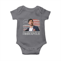 Get The Fuck Out Of Minneapolis Baby Onesie Mayor Resistance Protest Jacob Political