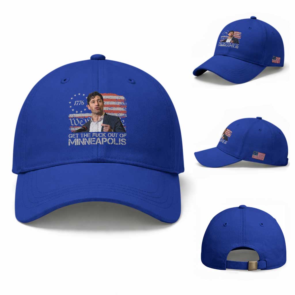 Get The Fuck Out Of Minneapolis Baseball Cap Mayor Resistance Protest Jacob Political