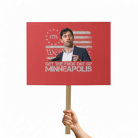 Get The Fuck Out Of Minneapolis Protest Sign Mayor Resistance Protest Jacob Political