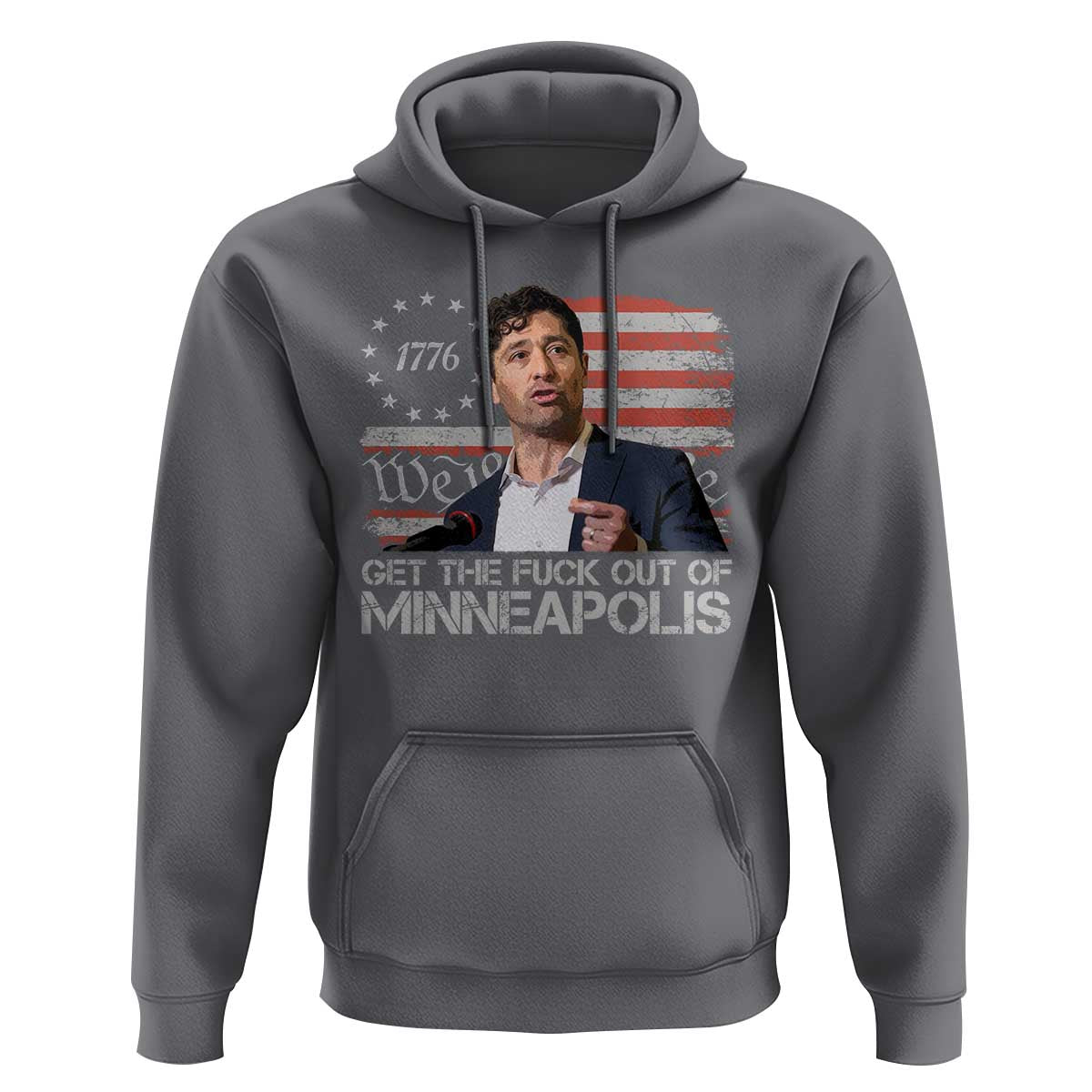 Get The Fuck Out Of Minneapolis Hoodie Mayor Resistance Protest Jacob Political