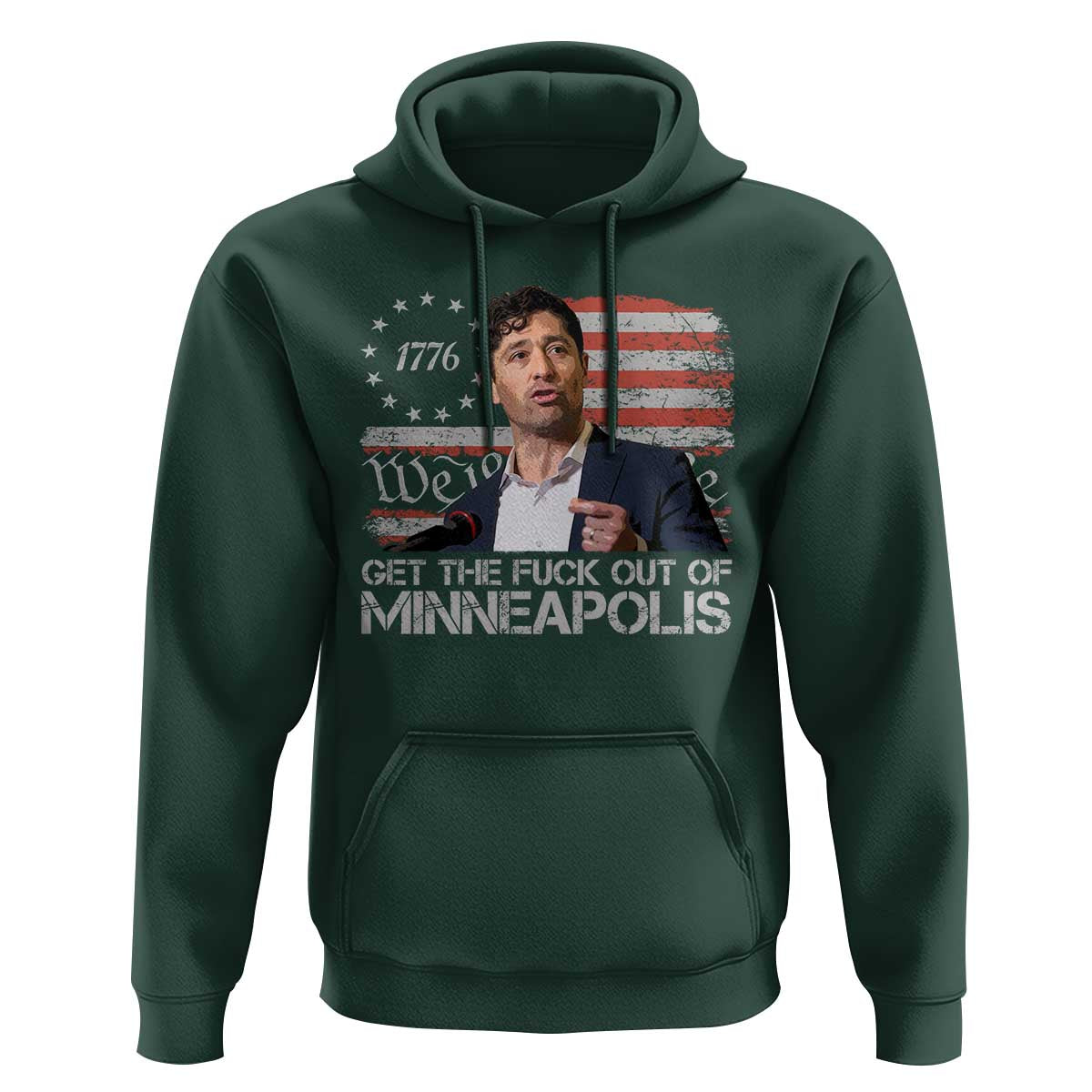 Get The Fuck Out Of Minneapolis Hoodie Mayor Resistance Protest Jacob Political