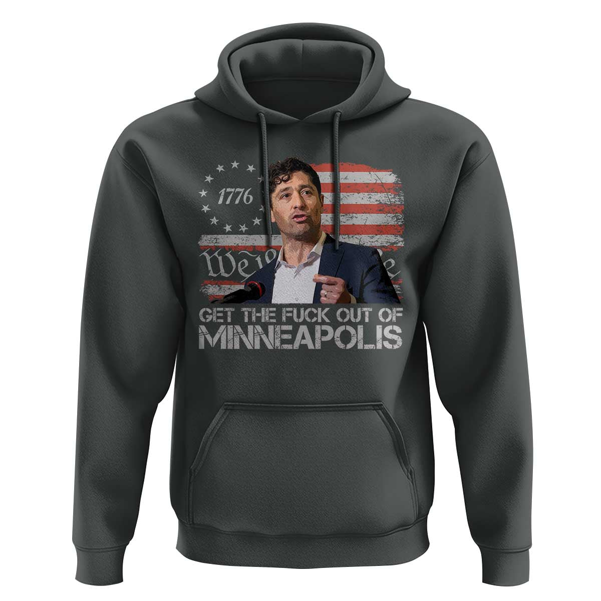 Get The Fuck Out Of Minneapolis Hoodie Mayor Resistance Protest Jacob Political