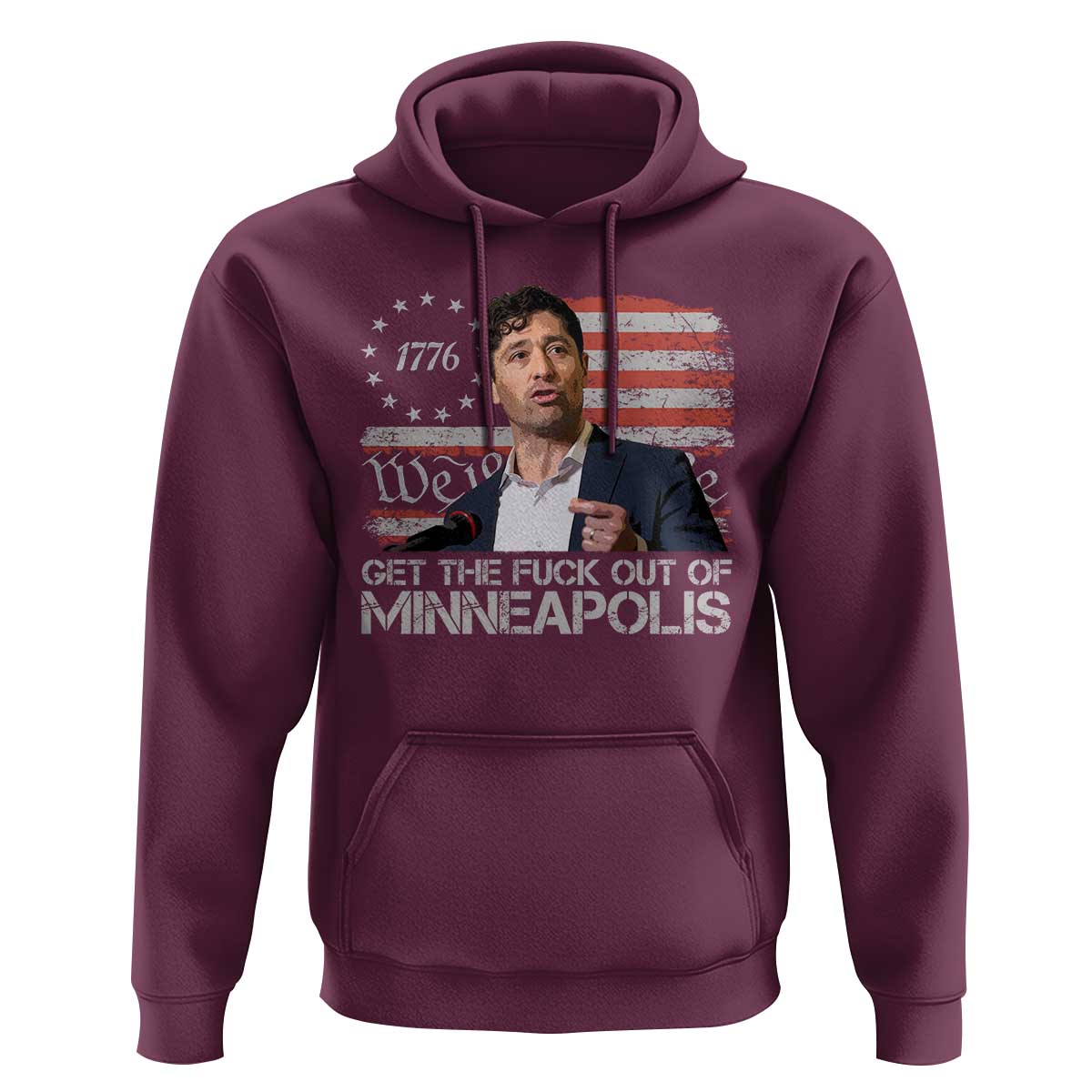 Get The Fuck Out Of Minneapolis Hoodie Mayor Resistance Protest Jacob Political