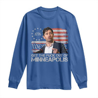 Get The Fuck Out Of Minneapolis Long Sleeve Shirt Mayor Resistance Protest Jacob Political