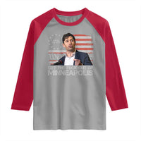 Get The Fuck Out Of Minneapolis Raglan Shirt Mayor Resistance Protest Jacob Political