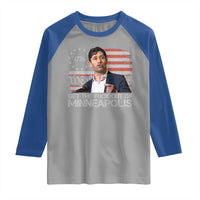 Get The Fuck Out Of Minneapolis Raglan Shirt Mayor Resistance Protest Jacob Political