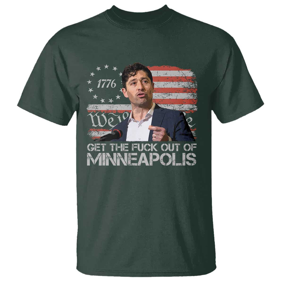 Get The Fuck Out Of Minneapolis T Shirt Mayor Resistance Protest Jacob Political