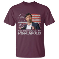 Get The Fuck Out Of Minneapolis T Shirt Mayor Resistance Protest Jacob Political