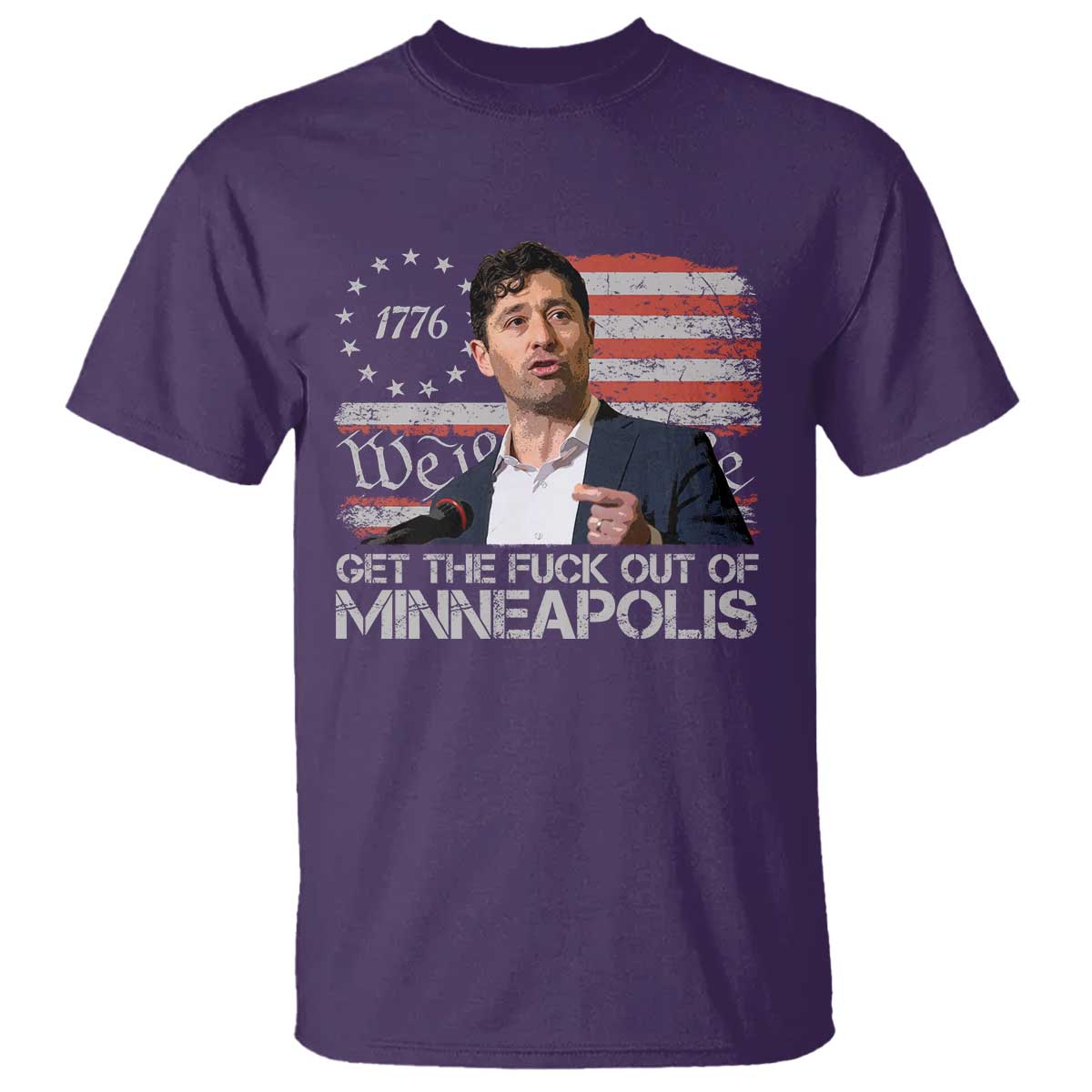 Get The Fuck Out Of Minneapolis T Shirt Mayor Resistance Protest Jacob Political