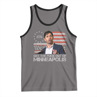 Get The Fuck Out Of Minneapolis Tank Top Mayor Resistance Protest Jacob Political