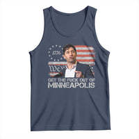 Get The Fuck Out Of Minneapolis Tank Top Mayor Resistance Protest Jacob Political