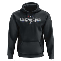 Funny JD Vance 2025 I Don't Really Care Margaret Hoodie Vintage USA Flag Star