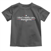Funny JD Vance 2025 I Don't Really Care Margaret Toddler T Shirt Vintage USA Flag Star