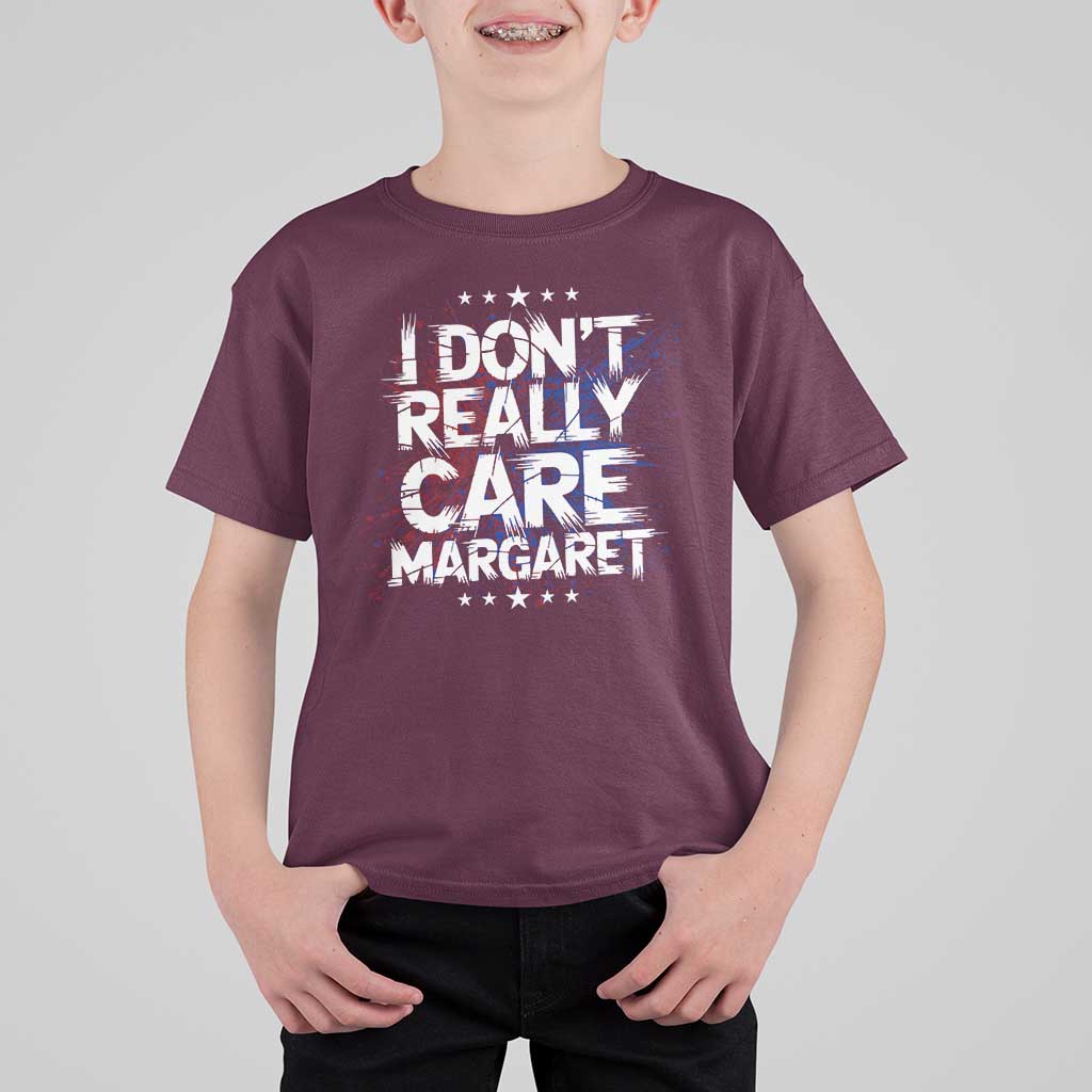 Funny JD Vance 2025 I Don't Really Care Margaret T Shirt For Kid Star