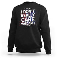 Funny JD Vance 2025 I Don't Really Care Margaret Sweatshirt Star