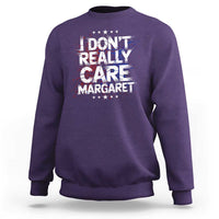 Funny JD Vance 2025 I Don't Really Care Margaret Sweatshirt Star