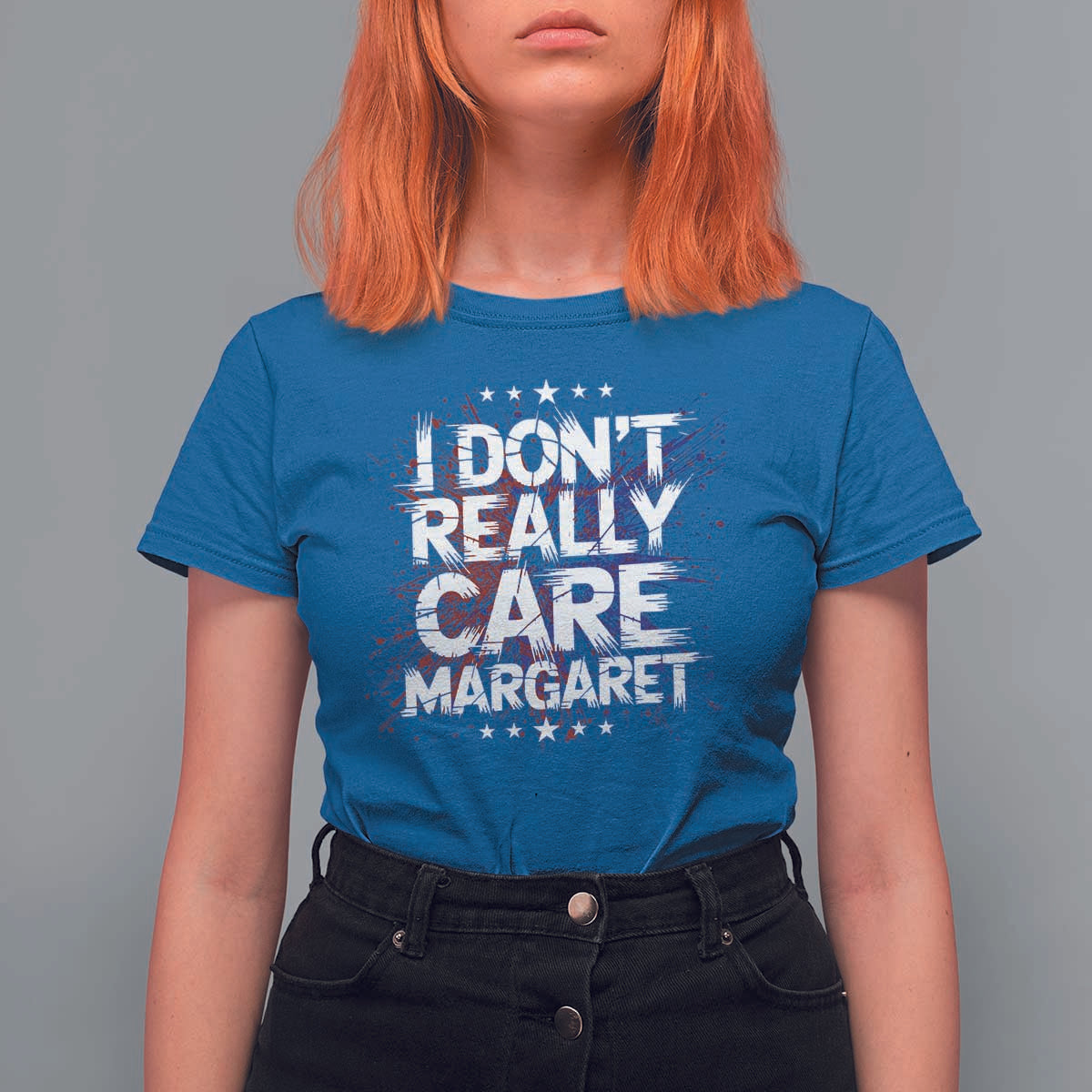 Funny JD Vance 2025 I Don't Really Care Margaret T Shirt For Women Star