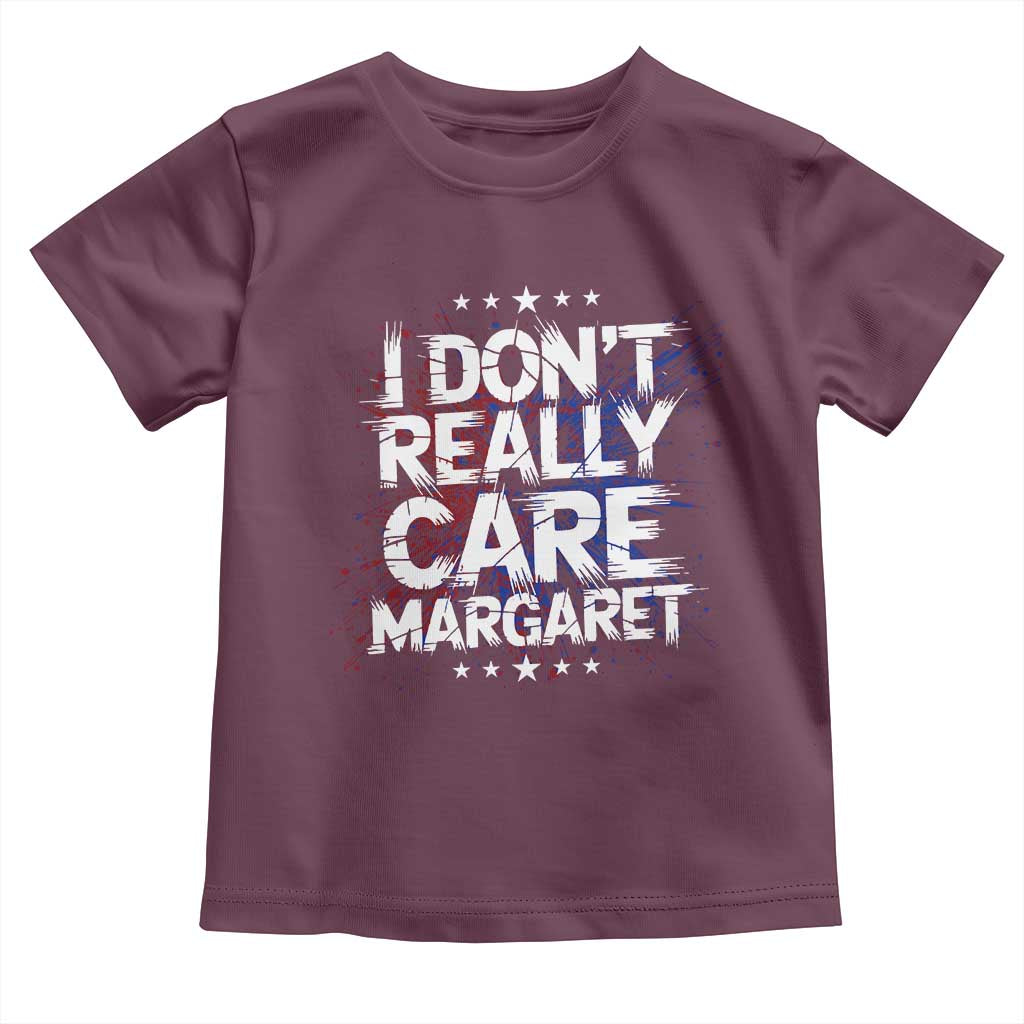 Funny JD Vance 2025 I Don't Really Care Margaret Toddler T Shirt Star