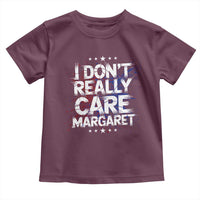 Funny JD Vance 2025 I Don't Really Care Margaret Toddler T Shirt Star