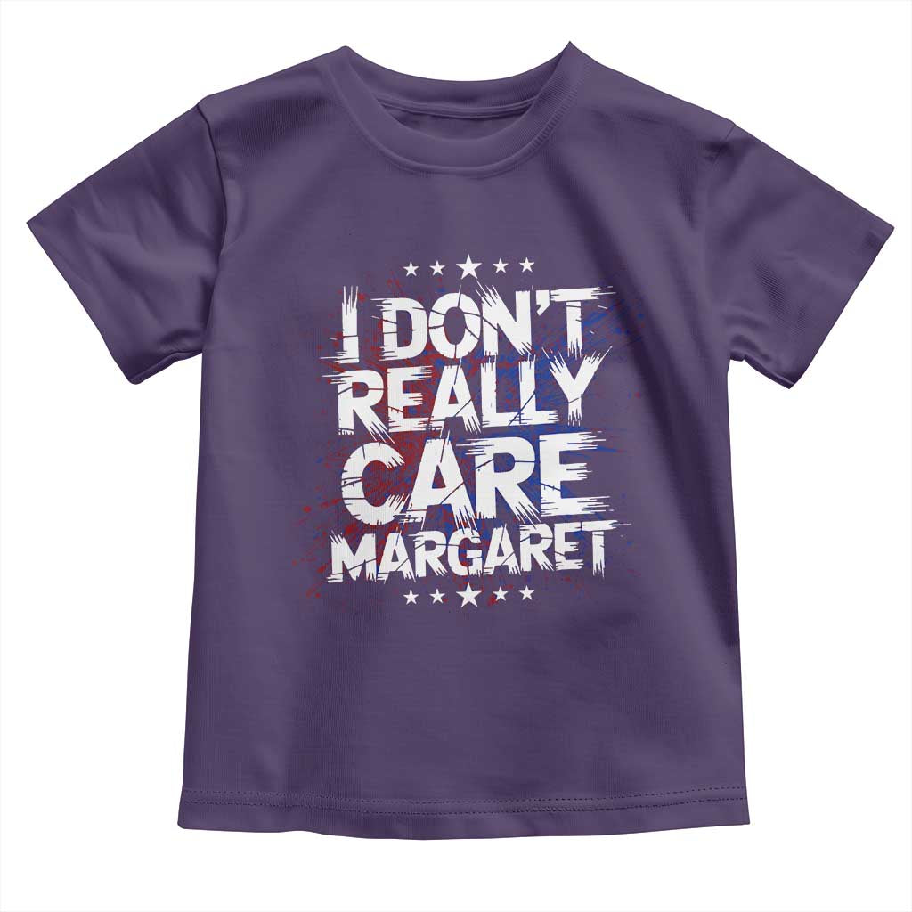 Funny JD Vance 2025 I Don't Really Care Margaret Toddler T Shirt Star
