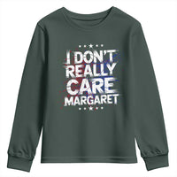Funny JD Vance 2025 I Don't Really Care Margaret Youth Sweatshirt Star