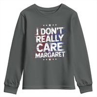 Funny JD Vance 2025 I Don't Really Care Margaret Youth Sweatshirt Star