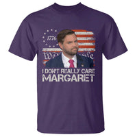 Funny JD Vance 2025 I Don't Really Care Margaret T Shirt Vintage Betsy Ross Flag