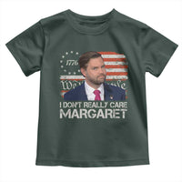 Funny JD Vance 2025 I Don't Really Care Margaret Toddler T Shirt Vintage Betsy Ross Flag