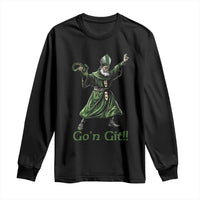 Funny St Patrick's Day Long Sleeve Shirt Go'n Git Saint Patrick Snake