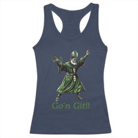 Funny St Patrick's Day Racerback Tank Top Go'n Git Saint Patrick Snake