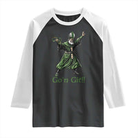 Funny St Patrick's Day Raglan Shirt Go'n Git Saint Patrick Snake