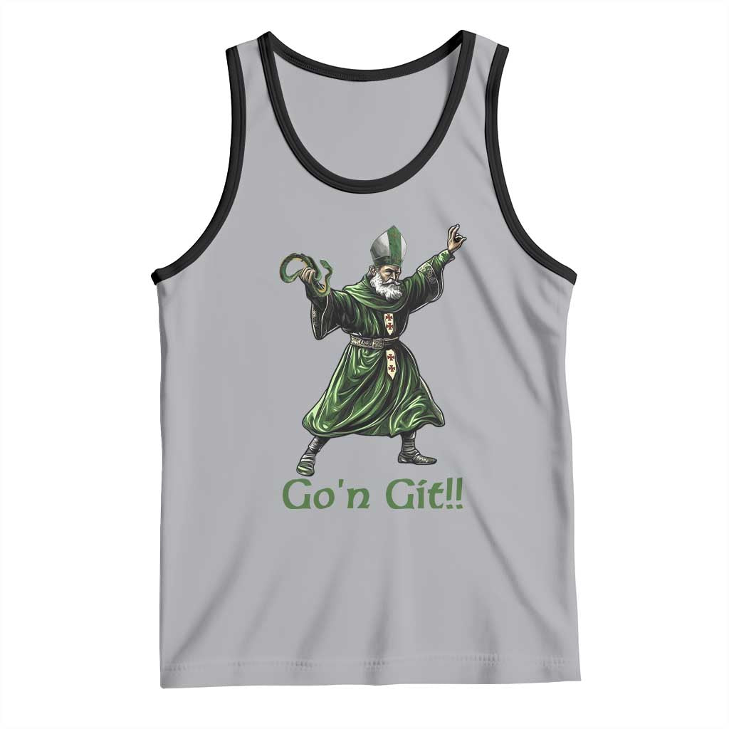 Funny St Patrick's Day Tank Top Go'n Git Saint Patrick Snake