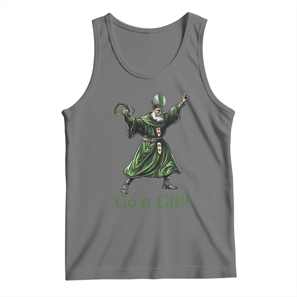 Funny St Patrick's Day Tank Top Go'n Git Saint Patrick Snake
