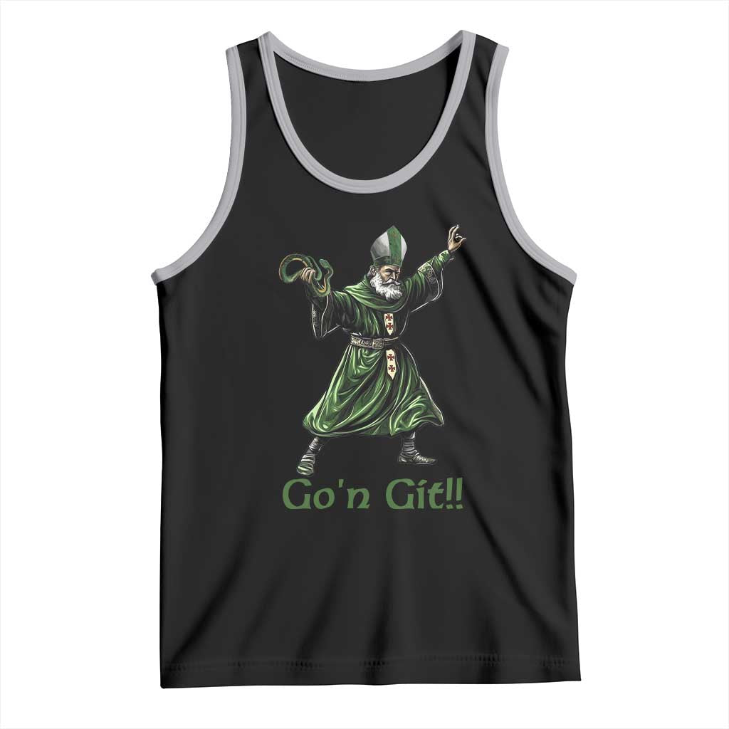 Funny St Patrick's Day Tank Top Go'n Git Saint Patrick Snake