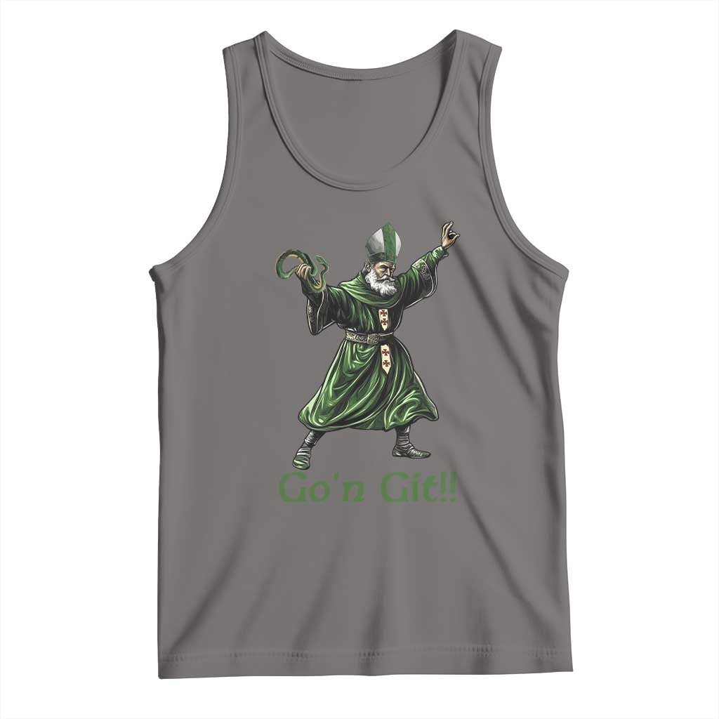 Funny St Patrick's Day Tank Top Go'n Git Saint Patrick Snake