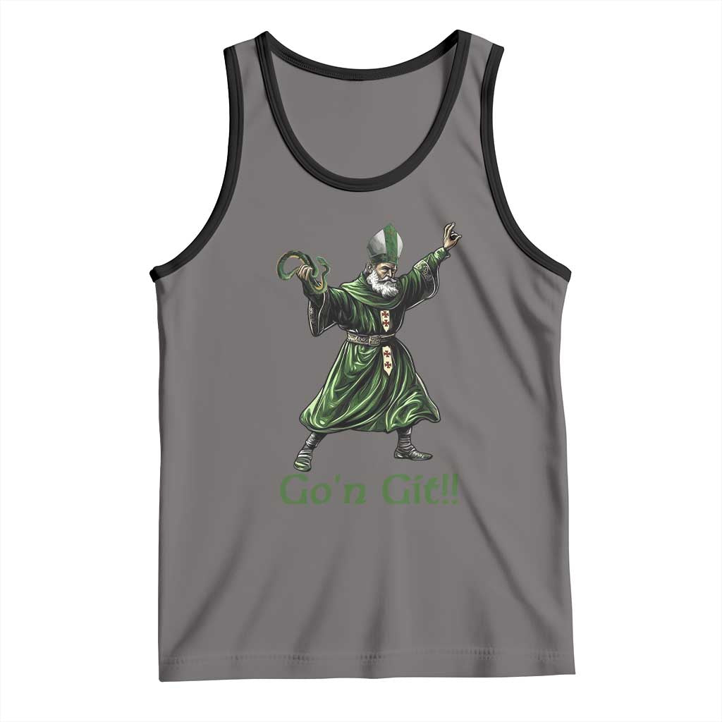 Funny St Patrick's Day Tank Top Go'n Git Saint Patrick Snake