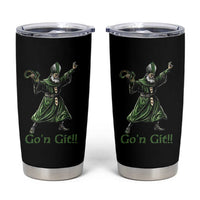 Funny St Patrick's Day Tumbler Cup Go'n Git Saint Patrick Snake