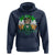 Funny St Catrick's Day Beer Hoodie St Patrick's Day Cat Beer Shamrock
