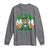 Funny St Catrick's Day Beer Long Sleeve Shirt St Patrick's Day Cat Beer Shamrock