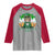 Funny St Catrick's Day Beer Raglan Shirt St Patrick's Day Cat Beer Shamrock