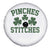 Funny St Patrick's Day Pinches Get Stiches Spare Tire Cover Shamrock
