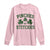 Funny St Patrick's Day Pinches Get Stiches Long Sleeve Shirt Shamrock