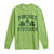 Funny St Patrick's Day Pinches Get Stiches Long Sleeve Shirt Shamrock