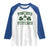 Funny St Patrick's Day Pinches Get Stiches Raglan Shirt Shamrock