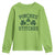 Funny St Patrick's Day Pinches Get Stiches Youth Sweatshirt Shamrock